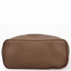 Torebka Damska Shopper Bag z Kosmetyczką firmy Herisson 15R355 Ciemno Beżowa